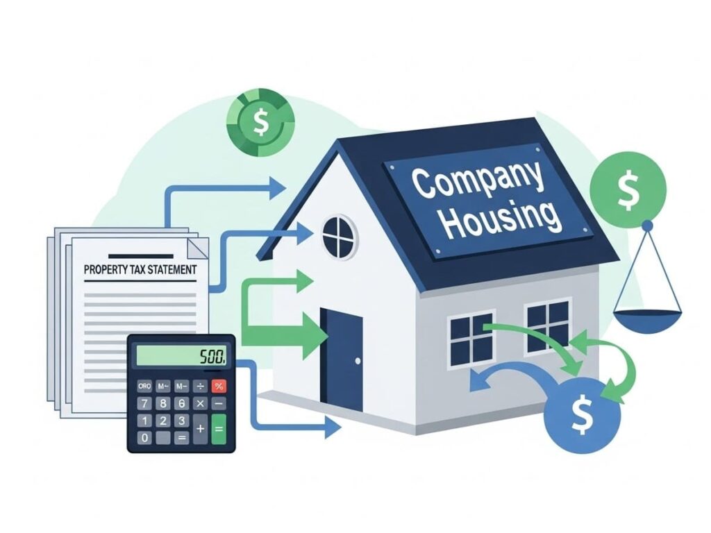 パターン2|持ち家を社宅扱いにする場合