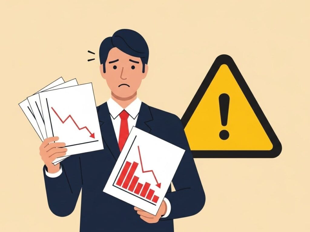 まずは結論!利益剰余金のマイナスは即倒産ではないが「融資・信用の危険信号」