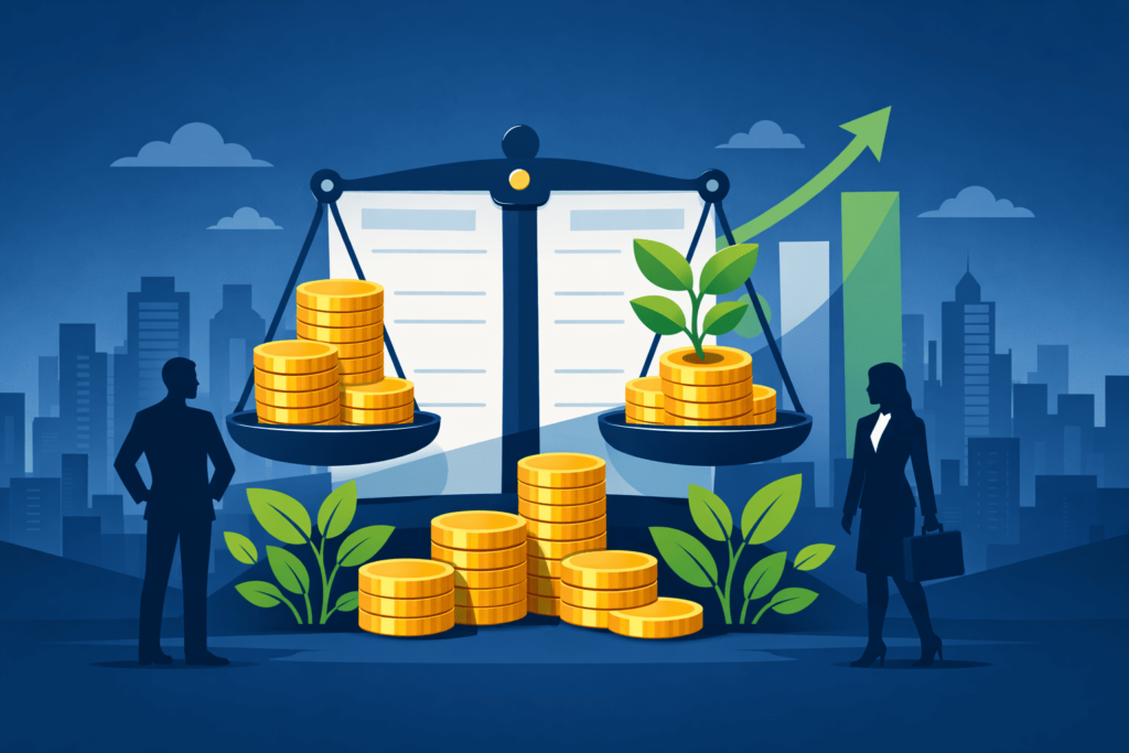 まずは結論！「内部留保を使わない」と言われる理由が一目でわかる比較表